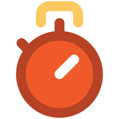 Time counter, icon design of chronometer 
