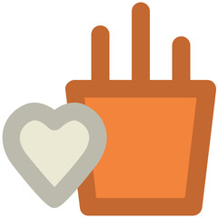 Obraz premium A steaming coffee bold vector icon