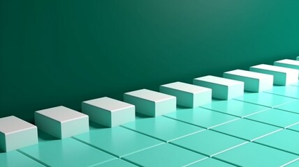 Abstract piano themed marble floor Generative AI