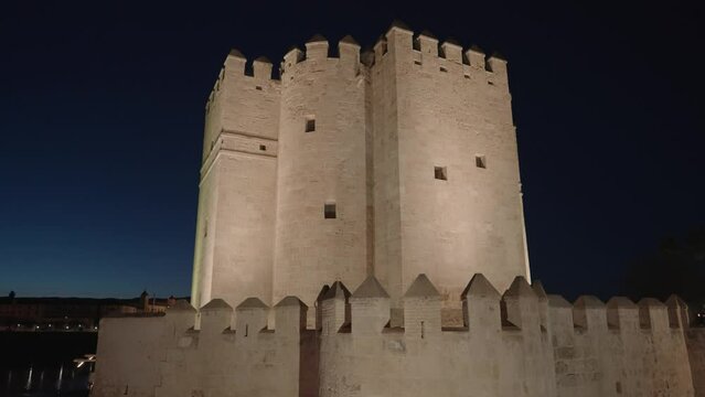 Torre de la Calahorra tower - fortified gate in the historic centre of C&oacute;rdoba, Spain. The edifice is of Islamic origin.