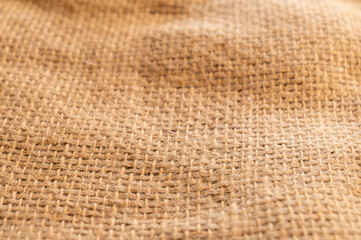 麻袋の表面
