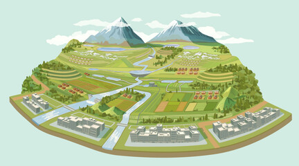 WATER INFOGRAPHIC © MiguelAngelDelCarpio