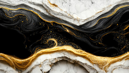Luxury marble texture wallpaper. AI