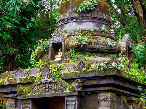 Mendut Buddhist Monastery, Borobodur, Indonesia