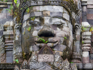 Mendut Buddhist Monastery, Borobodur, Indonesia