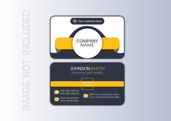 modern business card print templates.