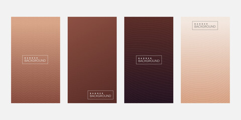 Fototapeta premium Color background banner vector design template