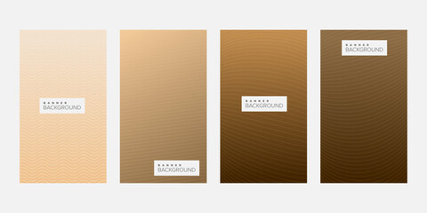 Color background banner vector design template