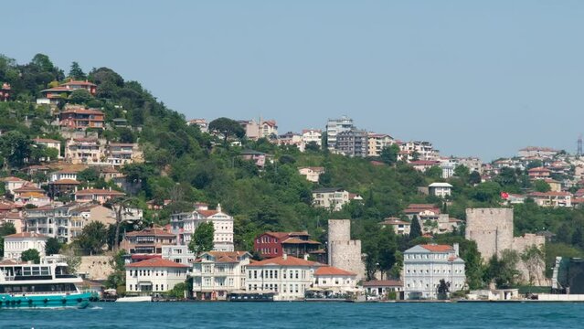 Coastline Of Anadolu Hisarı (Town), Istanbul, Turkey