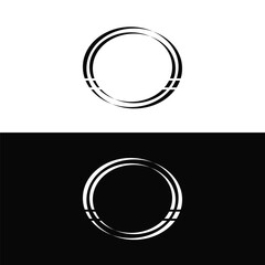 Circle vector logo template design