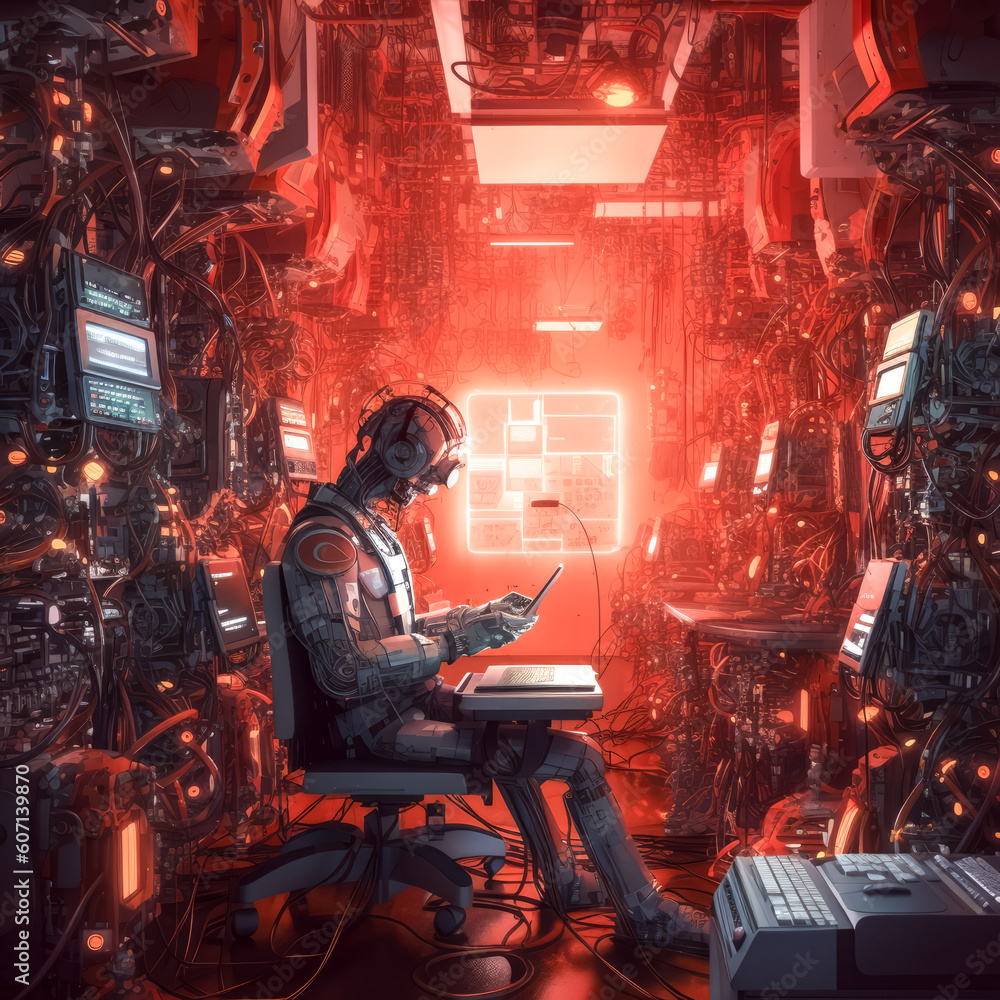 Poster Automation was created by an unknown entity - generative ai.