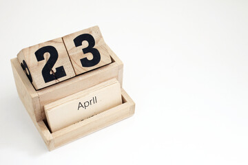 Twenty-third Of April Perpetual Calendar
