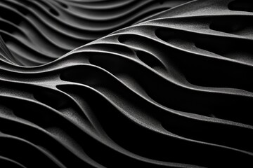 Fototapeta premium Beauty of abstract forms and textures. Generative AI