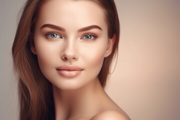 Fototapeta premium portrait of a beautiful woman 
