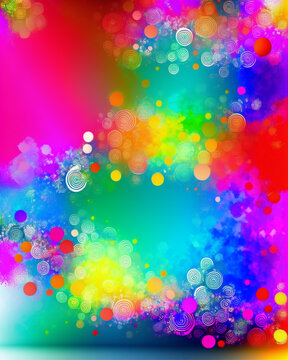 Captivating abstract background with vibrant colors