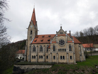 Fototapeta na wymiar St.Matthäus Kirche Hetzelsdorf