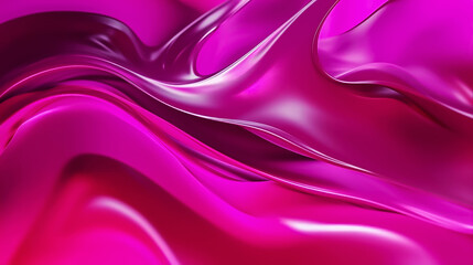 Fototapeta premium A pink liquid with a purple background.