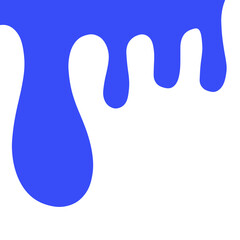 Liquid drip drop illustration