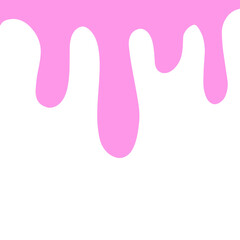 Liquid drip drop illustration