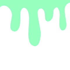 Liquid drip drop illustration