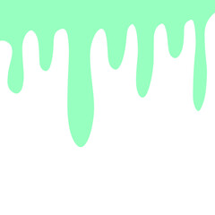 Liquid drip drop illustration