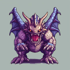 2D Pixel Art Monsters: Explore a World of Gaming Characters