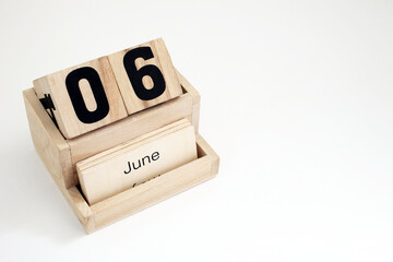 Sixth Of June Perpetual Calendar