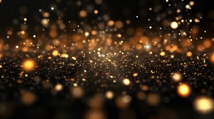 Abstract bokeh lights. Generative AI