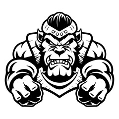 Monkey mascot