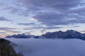 Landscape in Triglavski national park, Slovenia