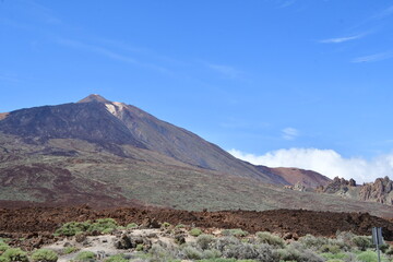 PAISAJE EN EL PARQUE NACIONAL DE LAS CAÑADAS DEL TEIDE