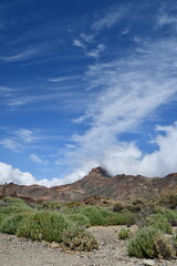 PAISAJE EN EL PARQUE NACIONAL DE LAS CAÑADAS DEL TEIDE