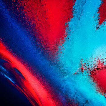 Fondo abstracto con textura suave y difuminado de colores como azul y rojo