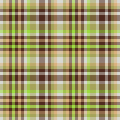 Pattern texture fabric of tartan vector textile with a plaid background check seamless.