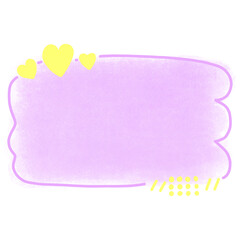 Cute chat boxes pastel color 