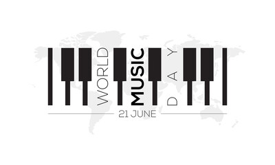 21 june world music day, world music day logo, music awareness day