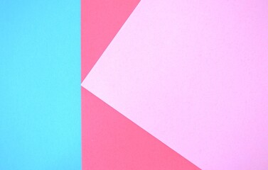 blue and pink and red pastel paper color for background
