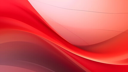 Abstract red background with waves