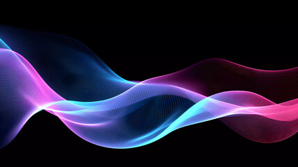 abstract background with color smoke like waves
