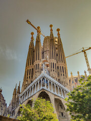 The Sagrada Familia in Barcelona is an awe-inspiring masterpiece, blending intricate Gothic and...