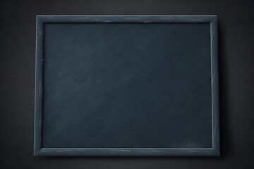 Fototapeta premium Empty picture frame with copy space for quotes, products, photos Generative AI