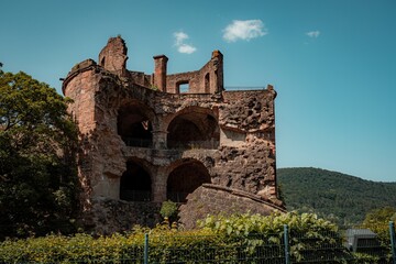 Fototapeta premium ruins of the old castle