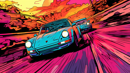 Racing Car, Generative AI