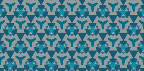 seamless contemporary batik pattern