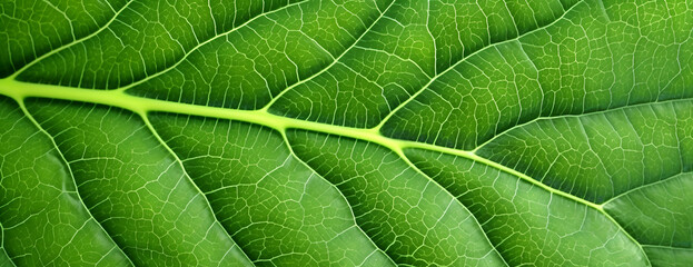 Fototapeta premium Macro leaves backgrounds and textures, leaf Generative AI