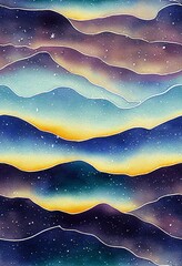 Abstract geometric design wallpaper Generative AI