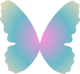 gradient butterfly