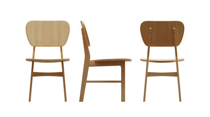 Wide Dining Chair 03