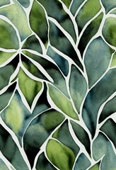 Abstract geometric design wallpaper Generative AI