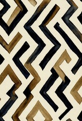 Abstract geometric design wallpaper Generative AI